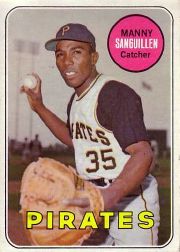 1969 Topps Baseball Cards      509     Manny Sanguillen